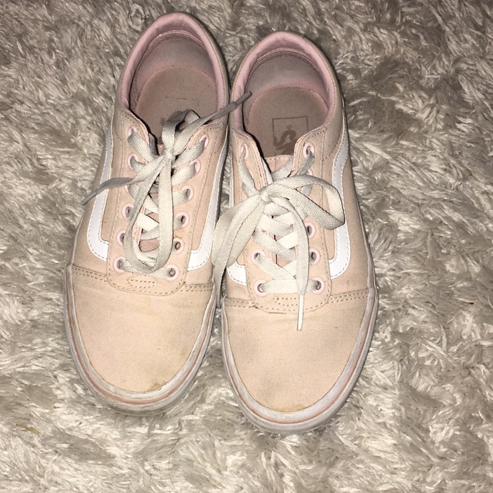 Pink old school vans